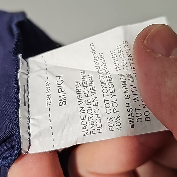 Under Armour small dark blue classic tee short sleeve shirt - Picture 6 of 6